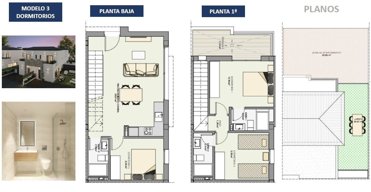 3 soveværelse Villa til salg i Gran Alacant med swimmingpool - € 312.000 (Ref: 9064638)