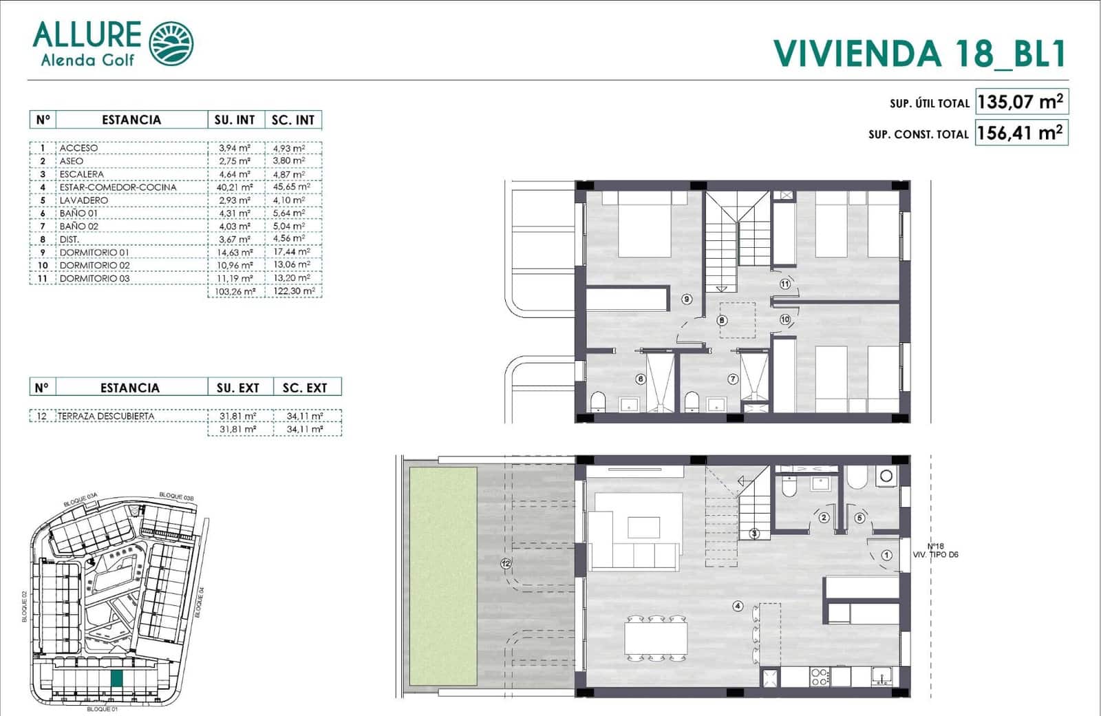 Apartamento de 3 habitaciones en Monforte del Cid en venta con piscina garaje - 269.000 € (Ref: 9064640)