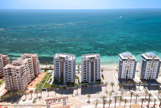 Apartamento de 1 habitación en La Manga del Mar Menor en venta con piscina garaje - 286.000 € (Ref: 9075094)