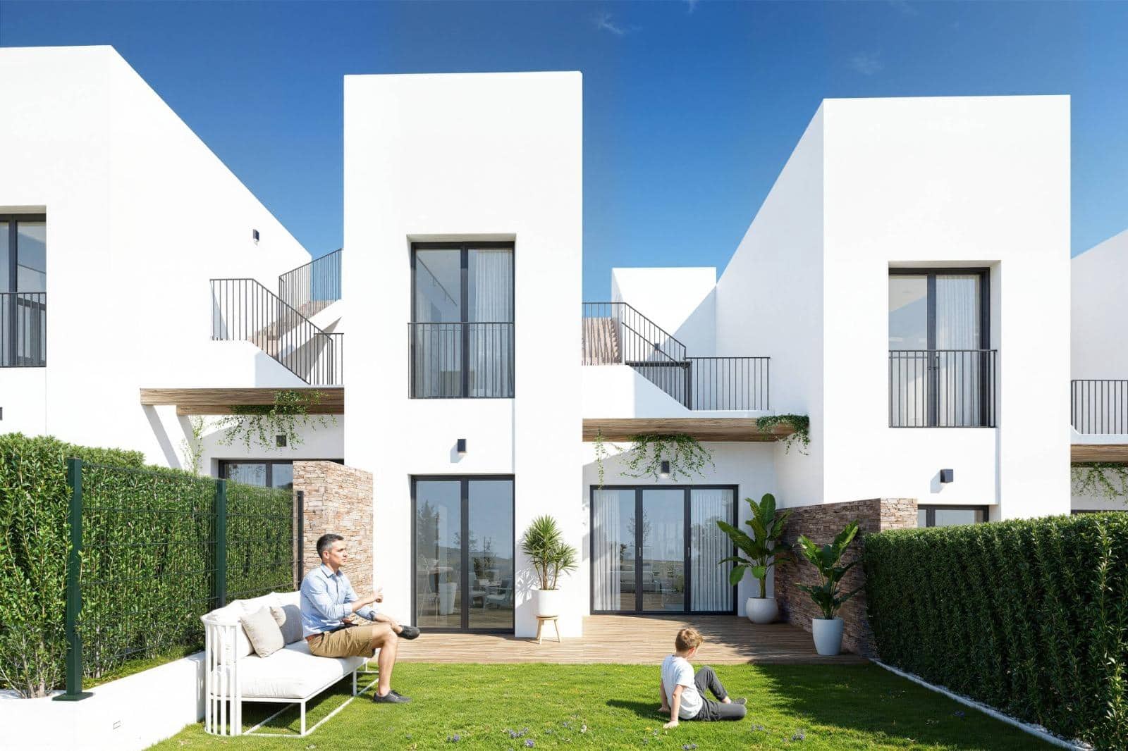 3 slaapkamer Bungalow te koop in Monforte del Cid met zwembad garage - € 365.000 (Ref: 9096060)