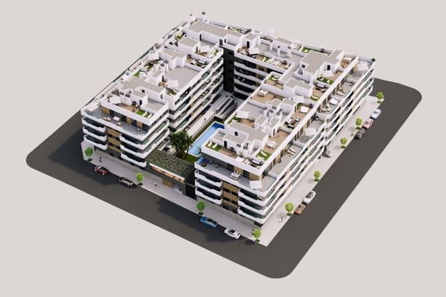 Apartamento de 2 habitaciones en Santa Pola en venta con piscina garaje - 335.000 € (Ref: 9106519)
