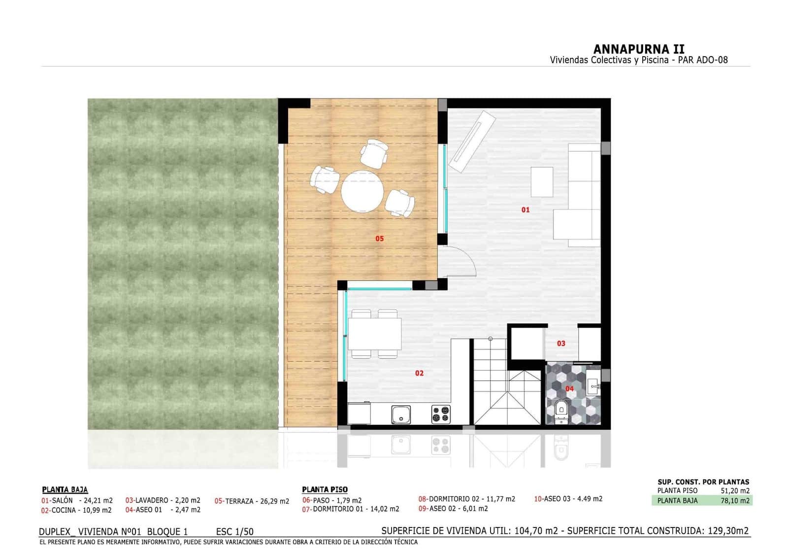 2 camera da letto Appartamento in vendita in Monforte del Cid con piscina - 395.000 € (Rif: 9126774)