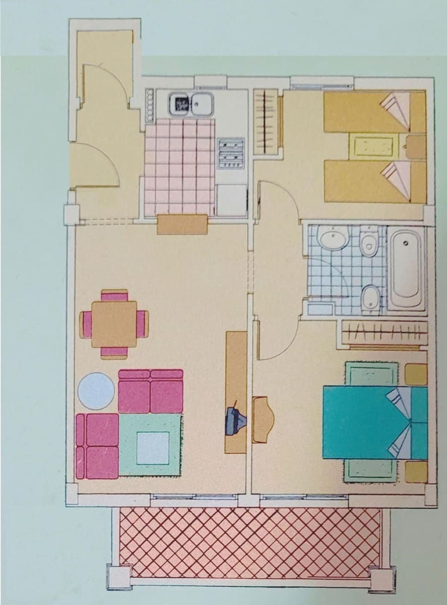 2 soverom Leilighet til salgs i Arenales del Sol med svømmebasseng garasje - € 199 750 (Ref: 9141597)