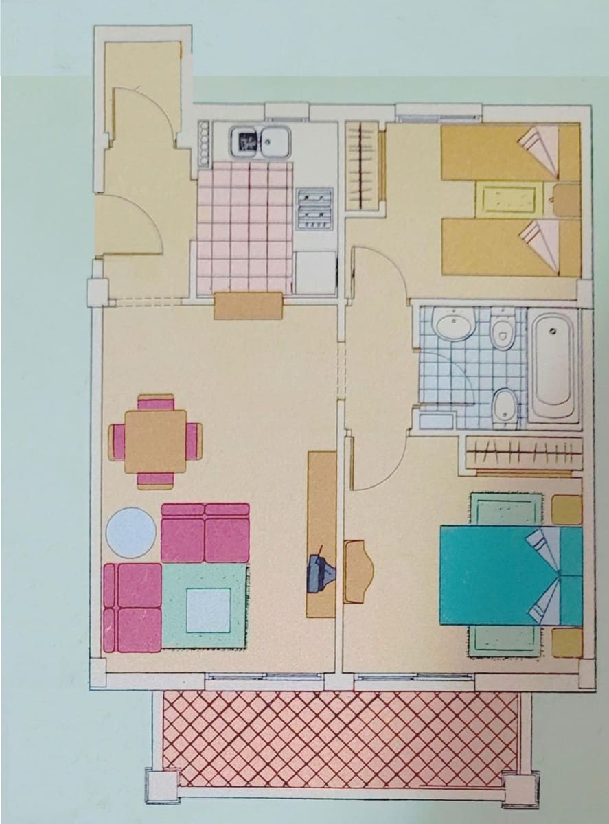 2 quarto Apartamento para venda em Arenales del Sol com piscina garagem - 199 750 € (Ref: 9141597)