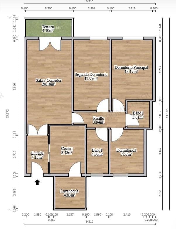 3 bedroom Flat for sale in Santa Pola - € 209,750 (Ref: 9735601)