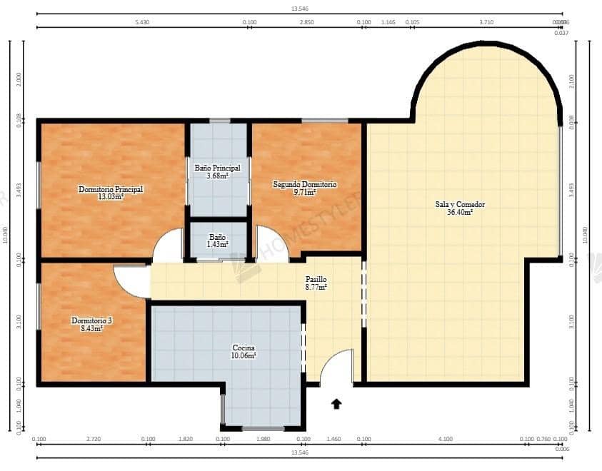 3 sovrum Lägenhet till salu i Arenales del Sol med pool garage - 335 500 € (Ref: 9752047)