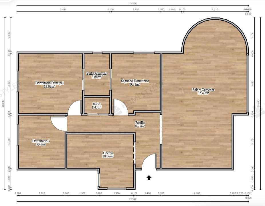 3 sovrum Lägenhet till salu i Arenales del Sol med pool garage - 335 500 € (Ref: 9752047)