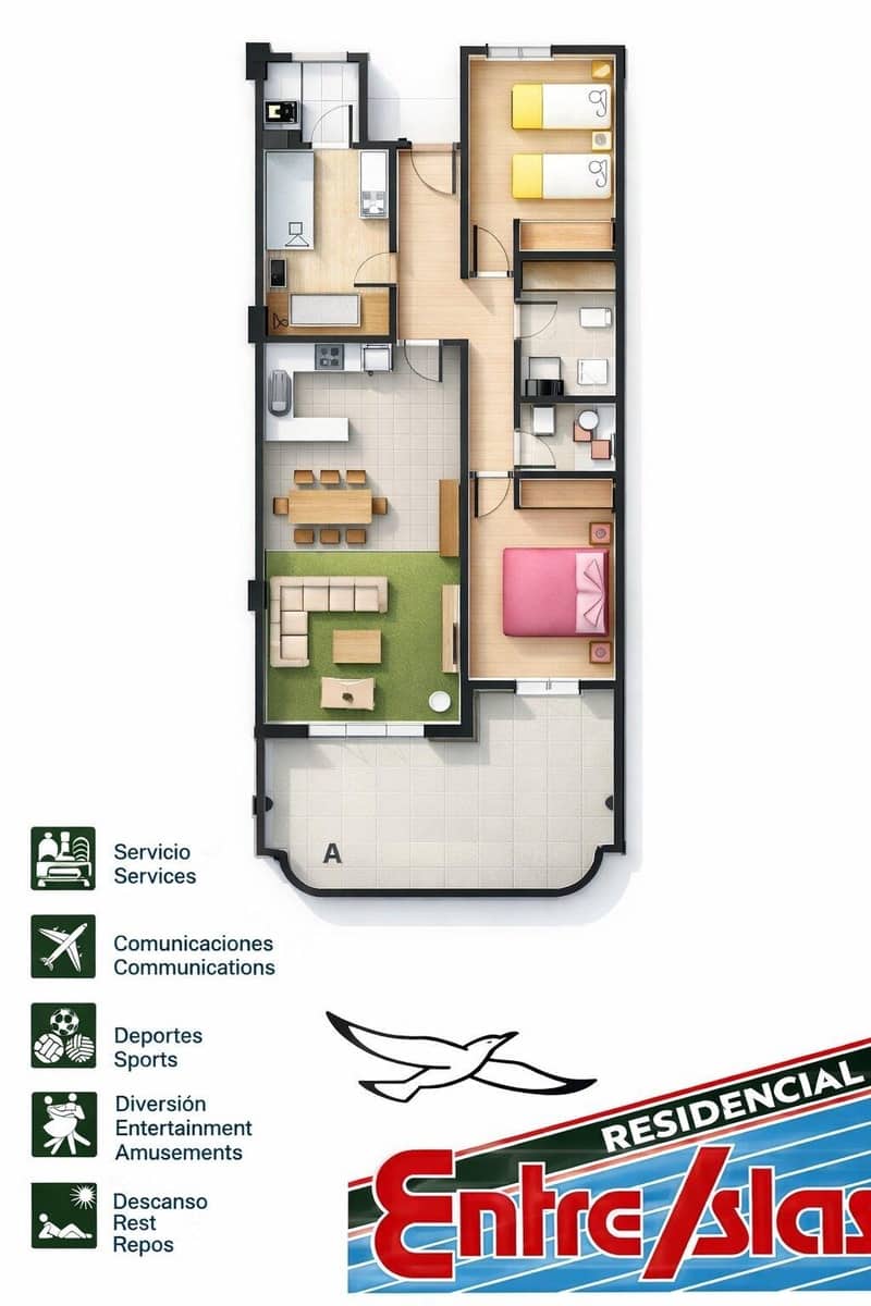 3 sovrum Lägenhet till salu i Arenales del Sol med garage - 447 000 € (Ref: 9911084)
