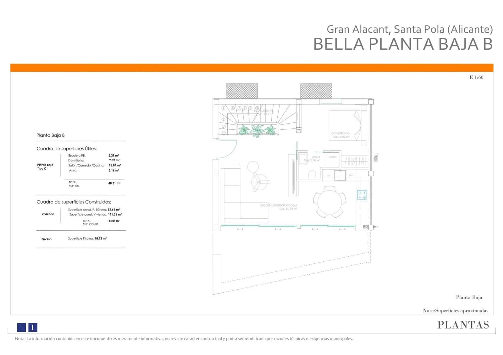 3 sovrum Villa till salu i Gran Alacant med pool - 570 000 € (Ref: 9945733)