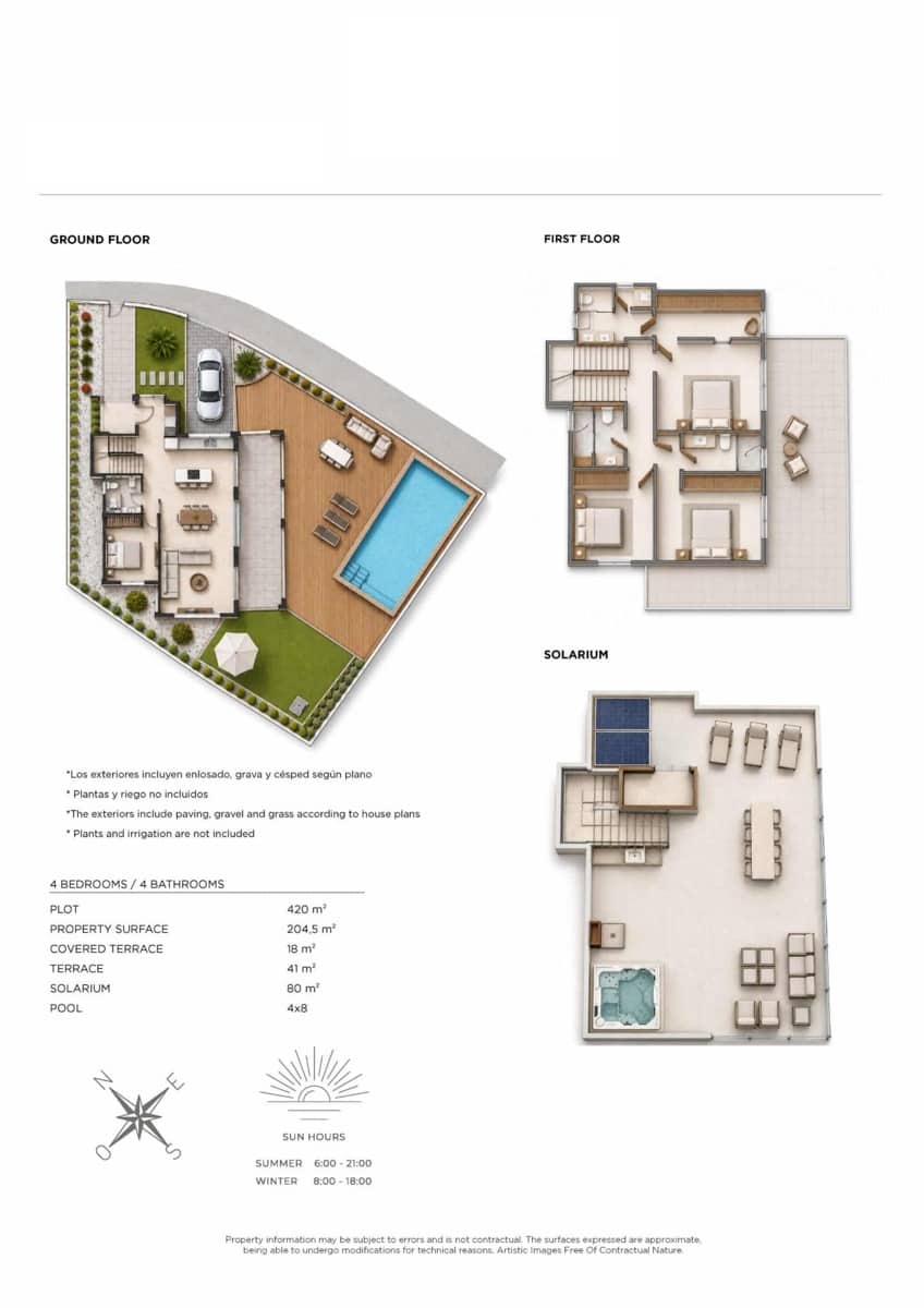 4 bedroom Villa for sale in Dona Pepa with pool - € 867,527 (Ref: 9973334)