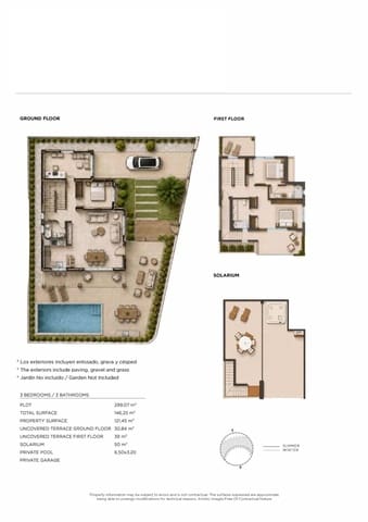 3 soverom Villa til salgs i Los Alcázares med svømmebasseng - € 669 500 (Ref: 9975458)