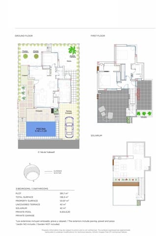 3 slaapkamer Villa te koop in Los Alcázares met zwembad - € 587.800 (Ref: 9977336)