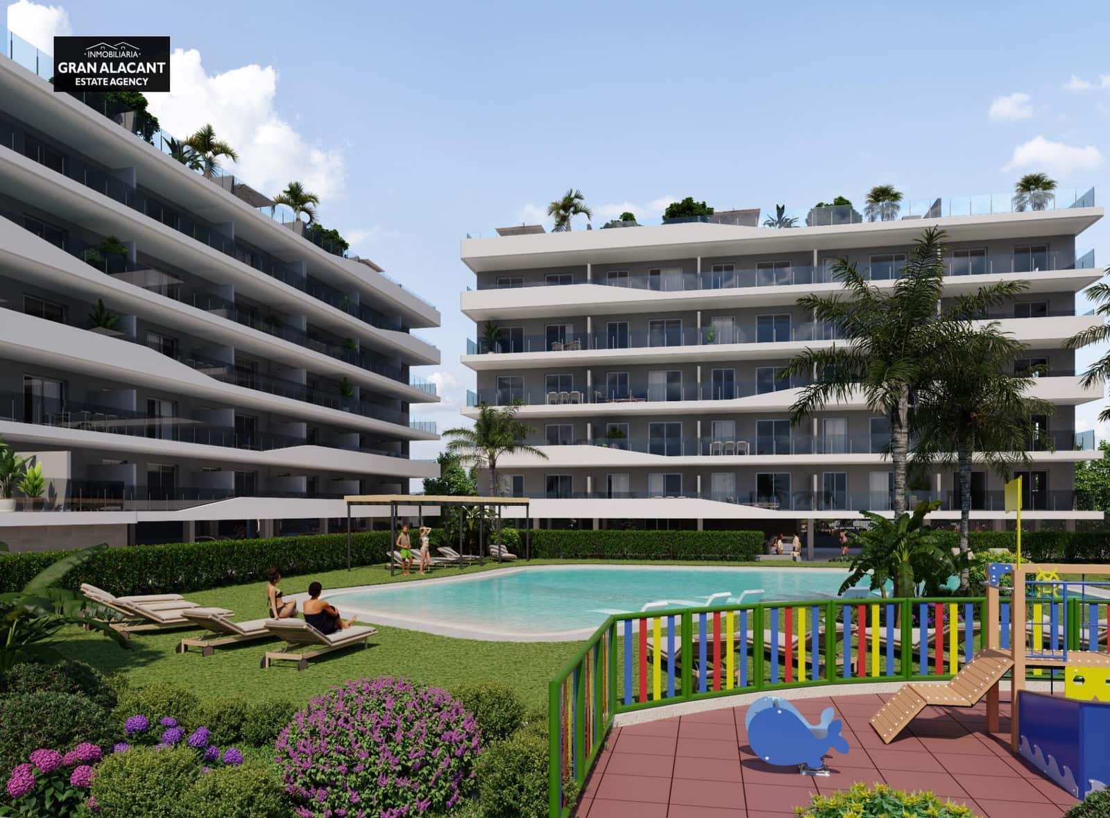 2 quarto Penthouse para venda em Santa Pola com piscina - 440 000 € (Ref: 8308585)