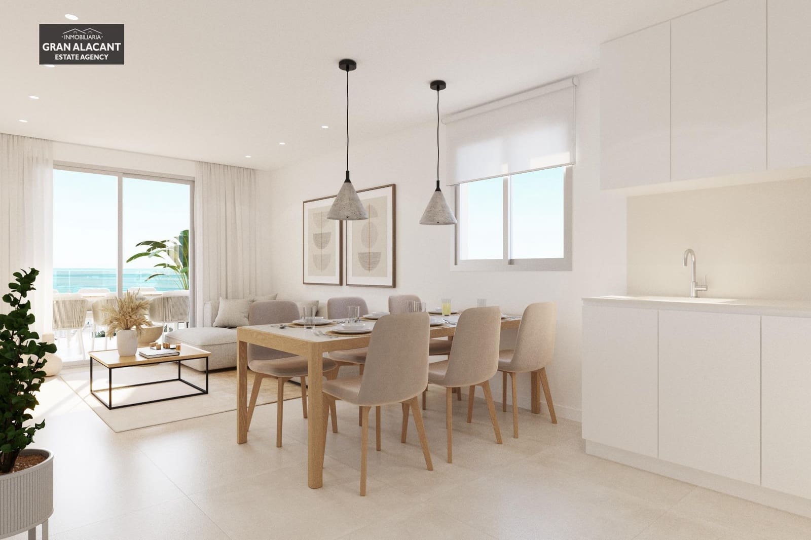 3 bedroom Apartment for sale in Santa Pola with pool - € 410,000 (Ref: 8310831)