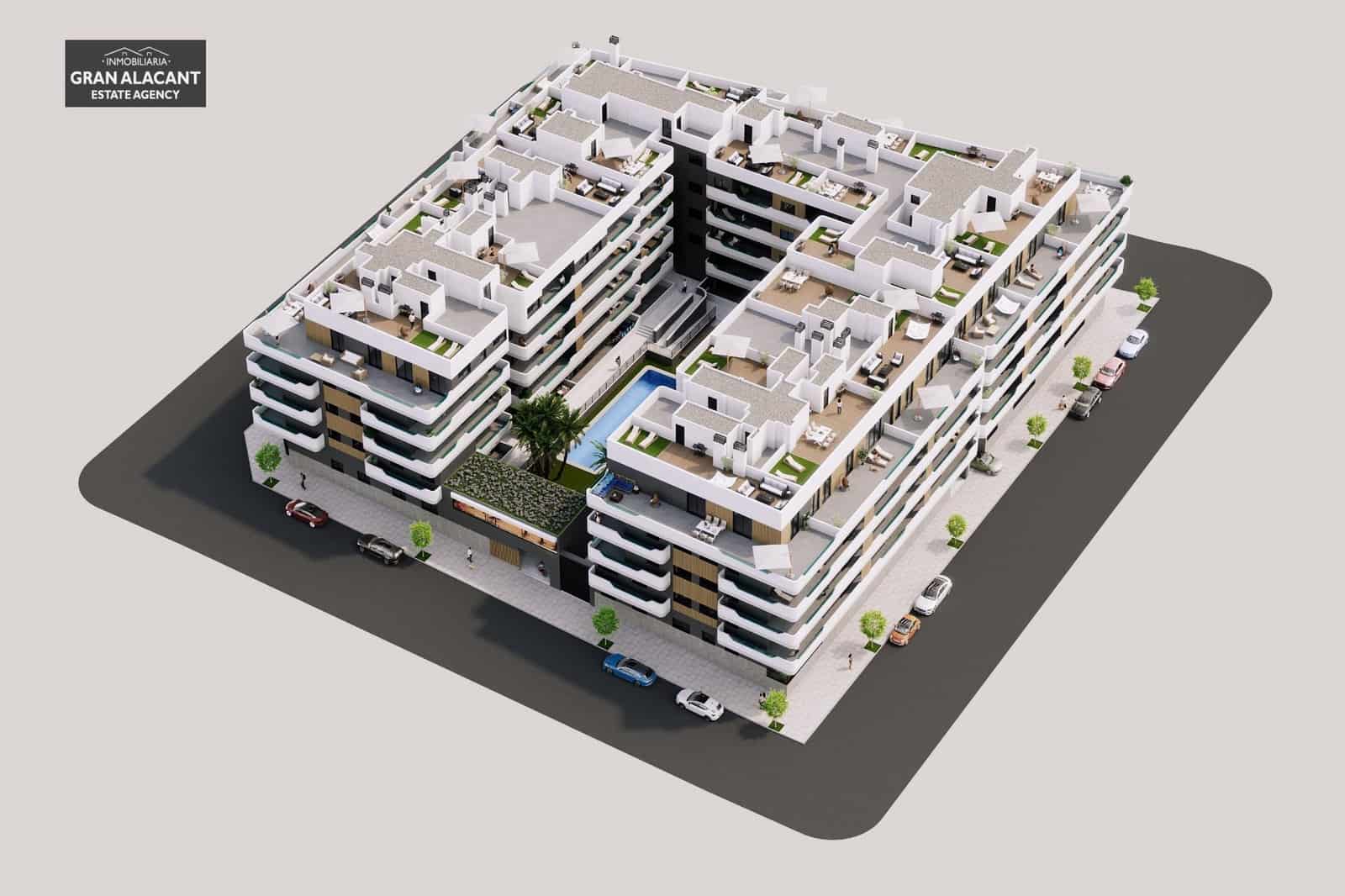 2 bedroom Penthouse for sale in Santa Pola with pool garage - € 268,000 (Ref: 8348383)