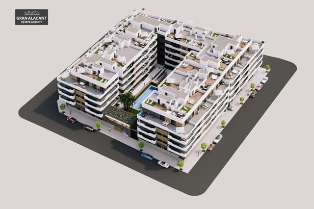 2 sypialnia Penthouse na sprzedaż w Norte, Santa Pola z basenem garażem - 268 000 € (Ref: 8348383)