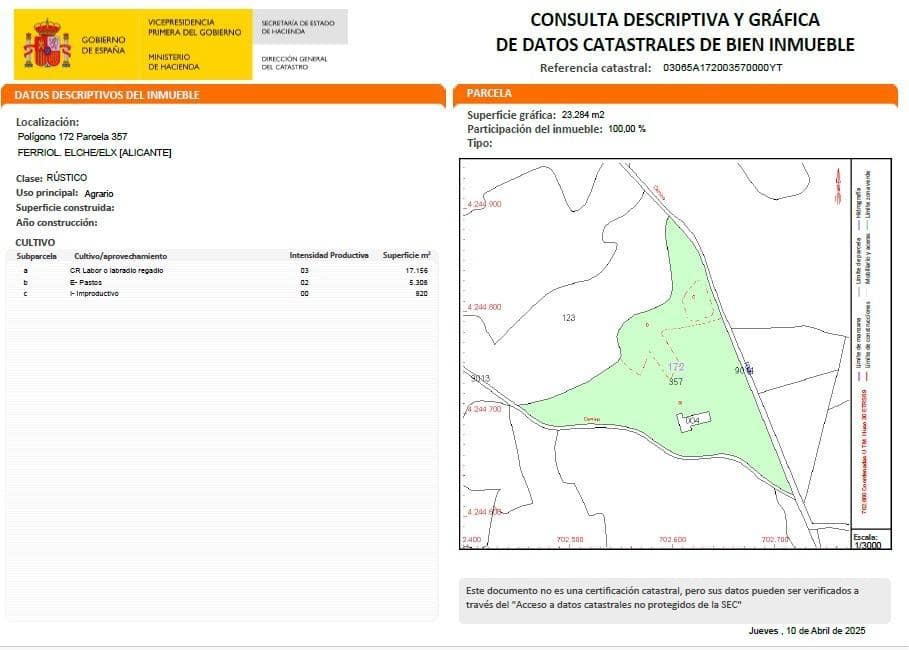 6 soveværelse Villa til salg i Elche / Elx med garage - € 225.000 (Ref: 8926634)