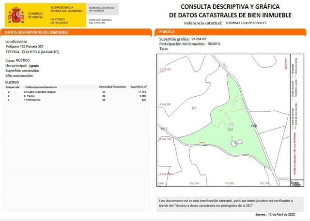 6 soverom Villa til salgs i Jubalcoy / Jubalcoi, Elche / Elx med garasje - € 225 000 (Ref: 8926634)