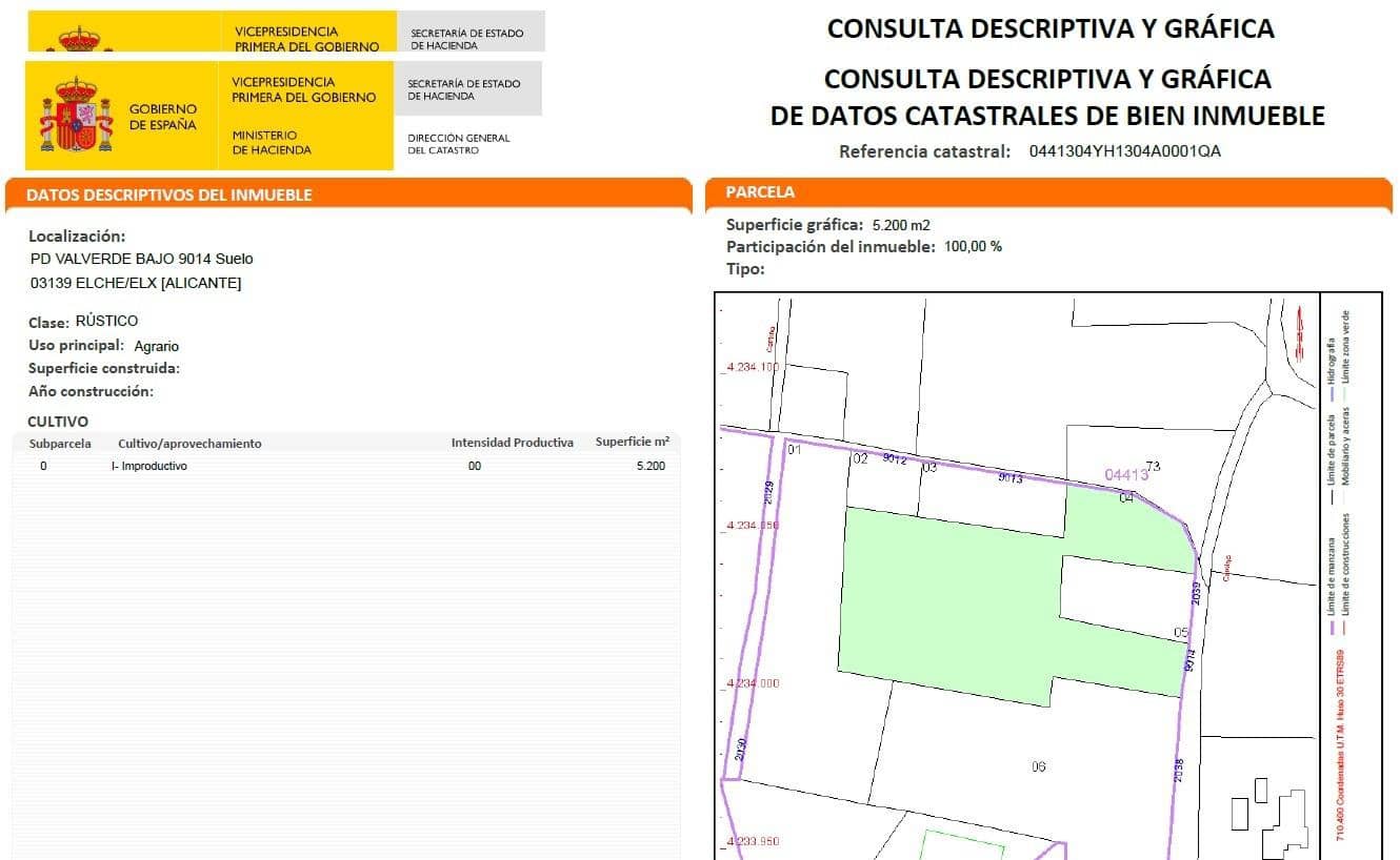 Byggegrund til salg i Valverde - € 85.990 (Ref: 8937017)