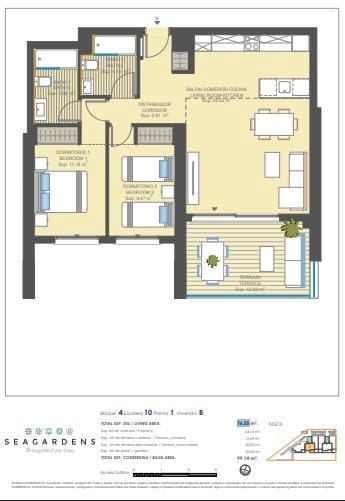 Apartamento de 2 habitaciones en Orihuela Costa en venta con piscina garaje - 266.000 € (Ref: 9065244)