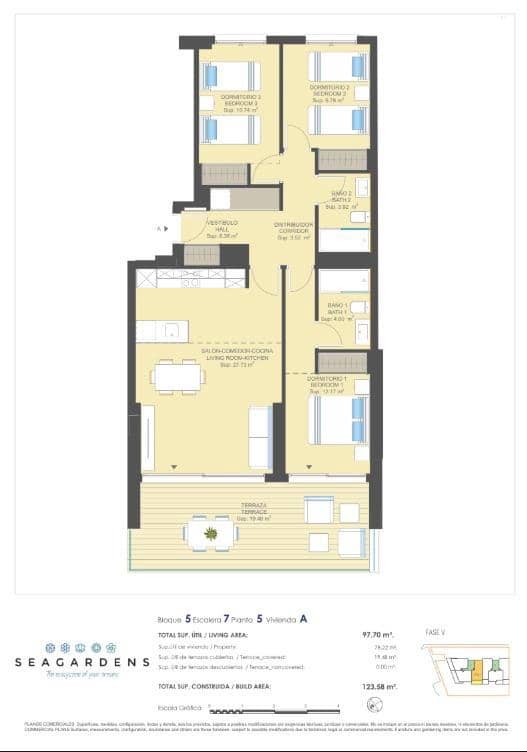 3 Zimmer Apartment zu verkaufen in Orihuela Costa mit Pool Garage - 351.600 € (Ref: 9065246)