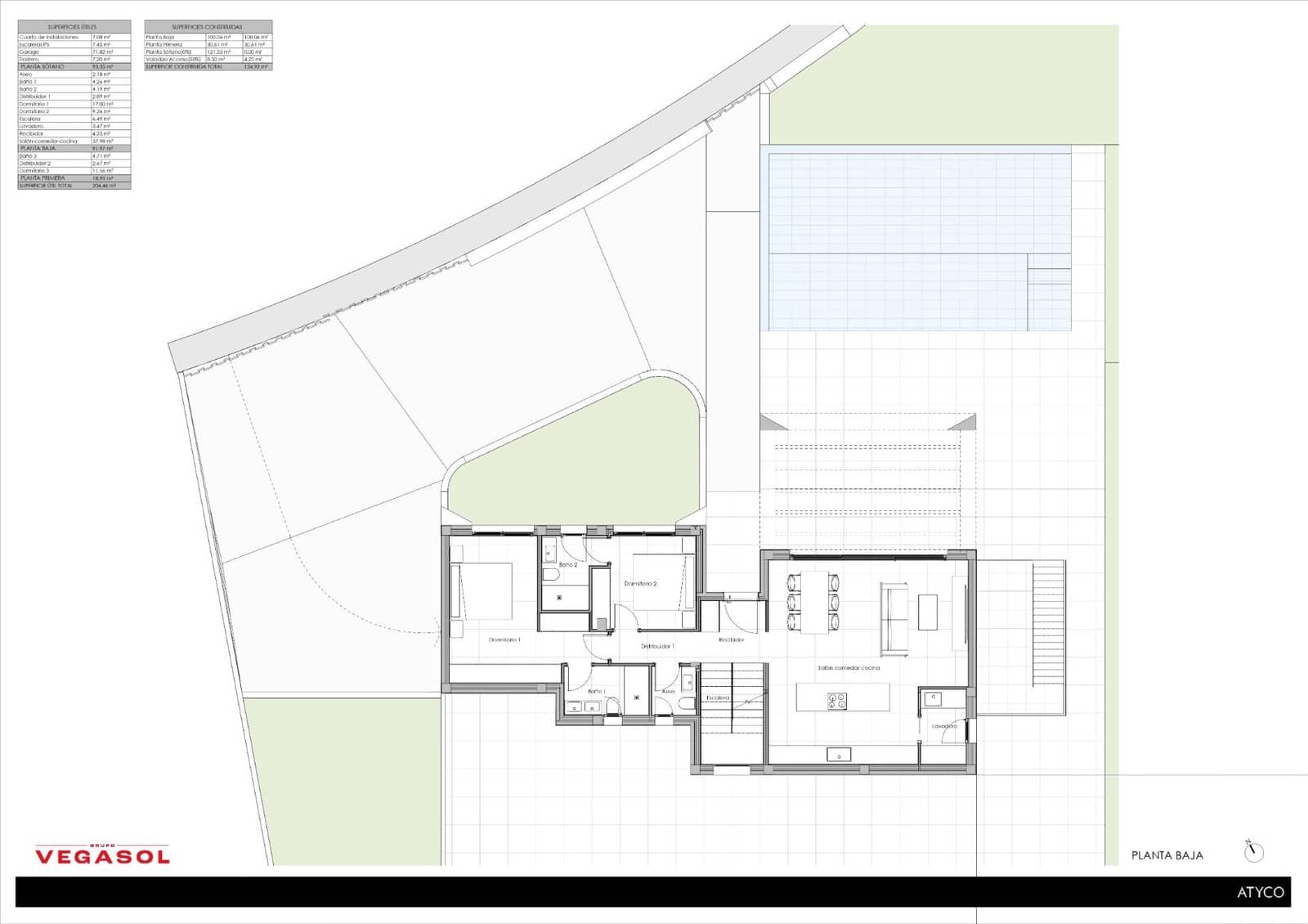 3 chambre Villa/Maison à vendre à Las Colinas Golf avec piscine garage - 1 250 000 € (Ref: 9543711)
