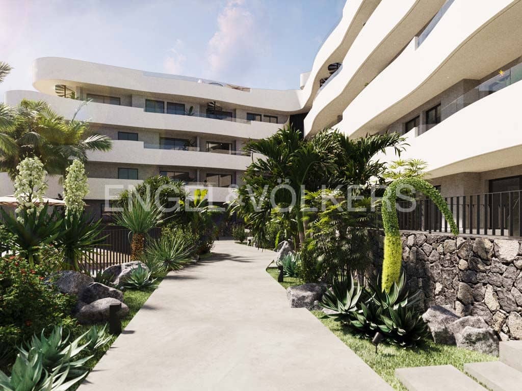 2 sovrum Lägenhet till salu i El Medano med pool garage - 345 000 € (Ref: 10000571)
