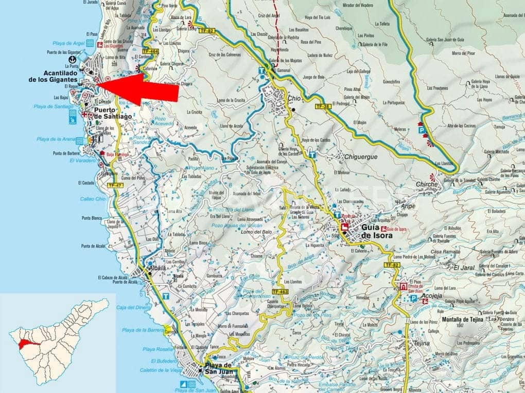 2 soverom Leilighet til salgs i Los Gigantes med svømmebasseng - € 550 883 (Ref: 7776804)