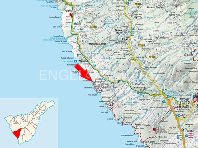 3 sovrum Villa till salu i Marazul, Adeje med pool - 1 766 000 € (Ref: 7776827)