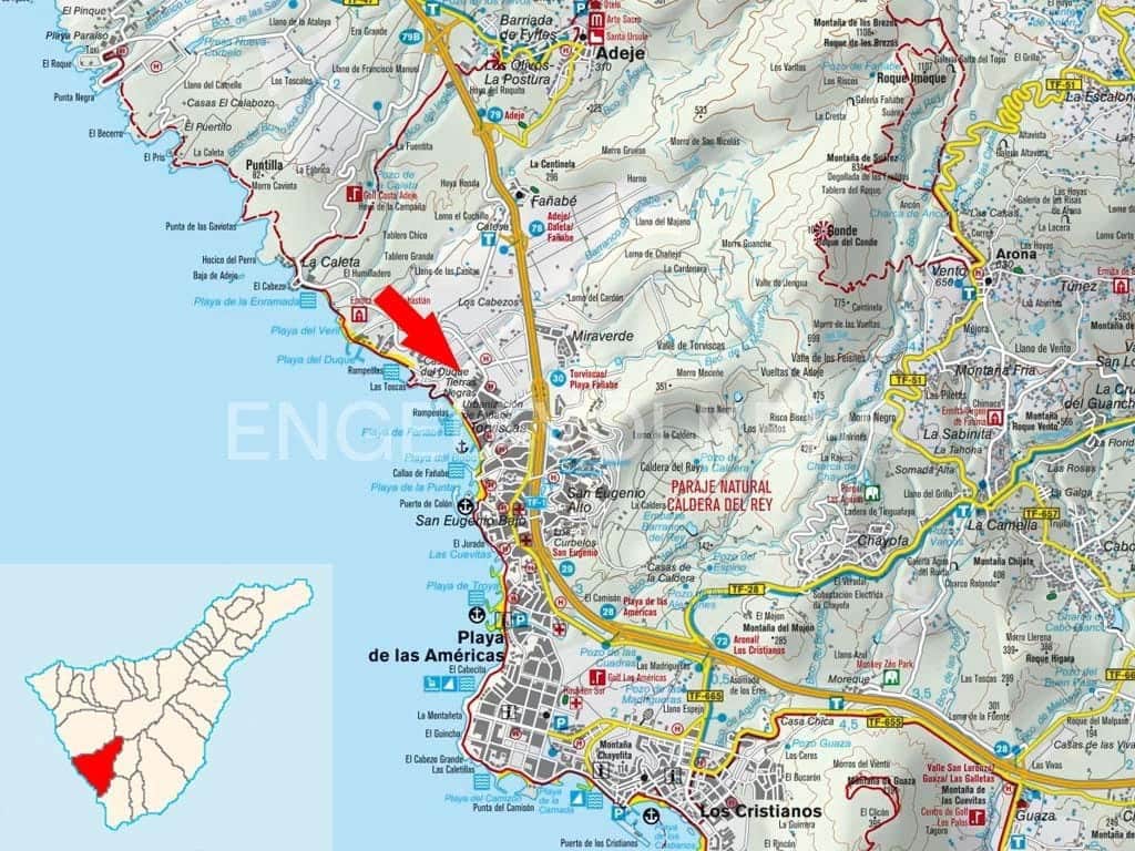 5 soveværelse Villa til salg i Costa Adeje med swimmingpool garage - € 3.200.000 (Ref: 7788536)