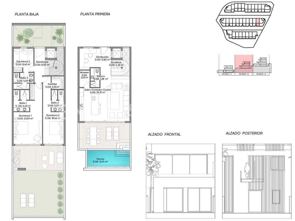 3 bedroom Apartment for sale in Marazul with pool - € 995,000 (Ref: 7871405)