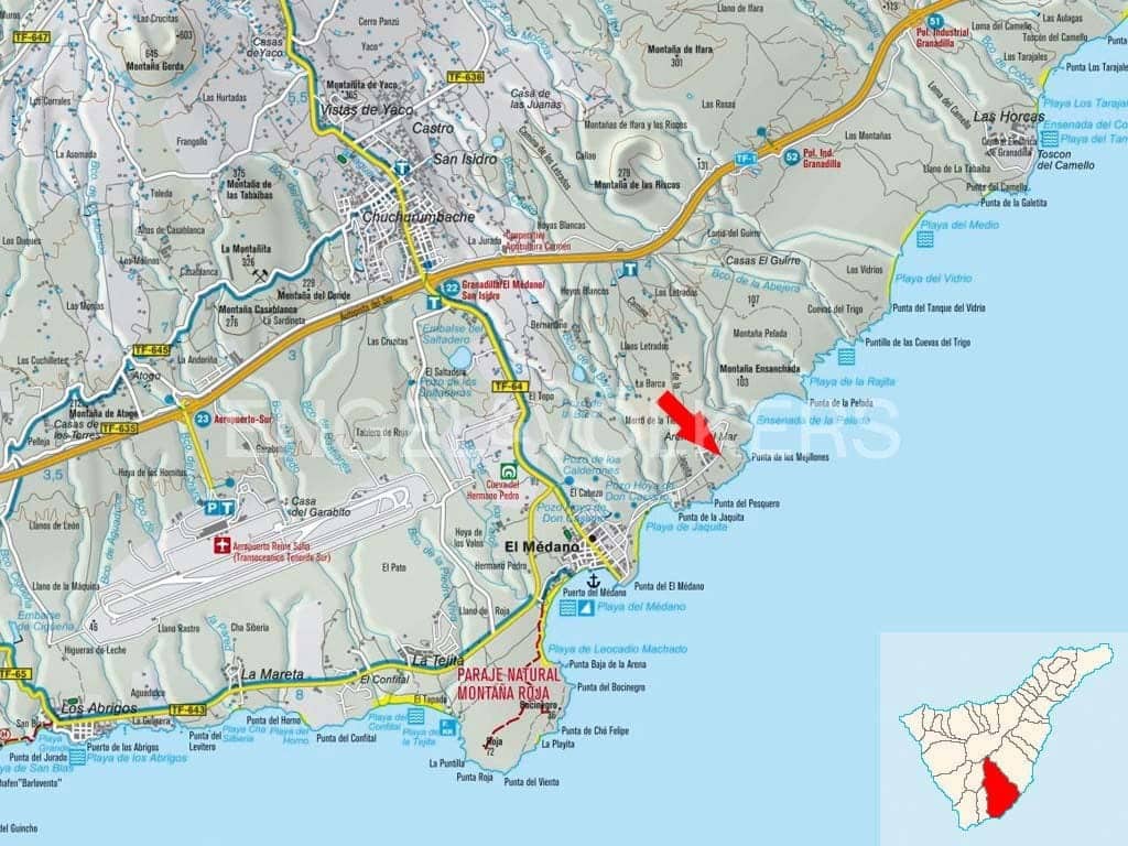 3 bedroom Villa for sale in El Medano with pool - € 468,606 (Ref: 8064584)