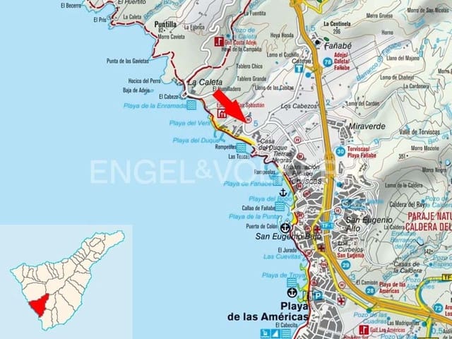 1 soveværelse Lejlighed til salg i Costa Adeje, Adeje med swimmingpool - € 499.000 (Ref: 8113601)