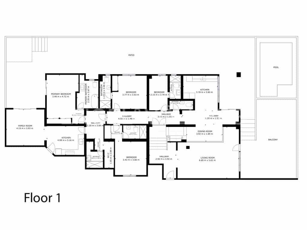 6 Zimmer Villa zu verkaufen in San Eugenio mit Pool Garage - 1.995.000 € (Ref: 8288951)