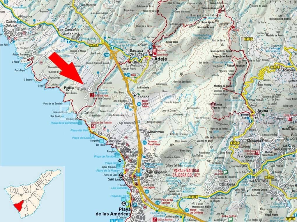 3 bedroom Villa for sale in Costa Adeje with pool garage - € 1,395,000 (Ref: 8354598)