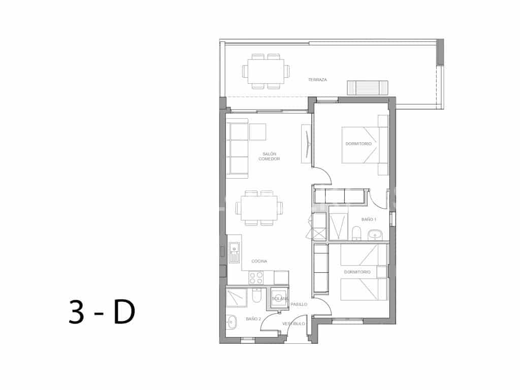 2 bedroom Apartment for sale in Amarilla Golf with pool - € 430,000 (Ref: 8369714)