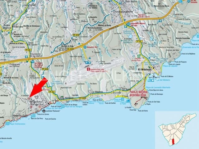 2 sovrum Lägenhet till salu i Amarilla Golf, San Miguel de Abona med pool - 430 000 € (Ref: 8369714)