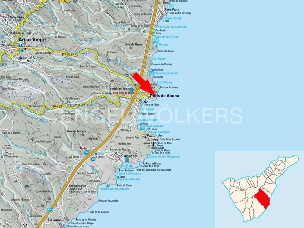 2 slaapkamer Appartement te koop in Poris de Abona met zwembad garage - € 561.000 (Ref: 8437885)