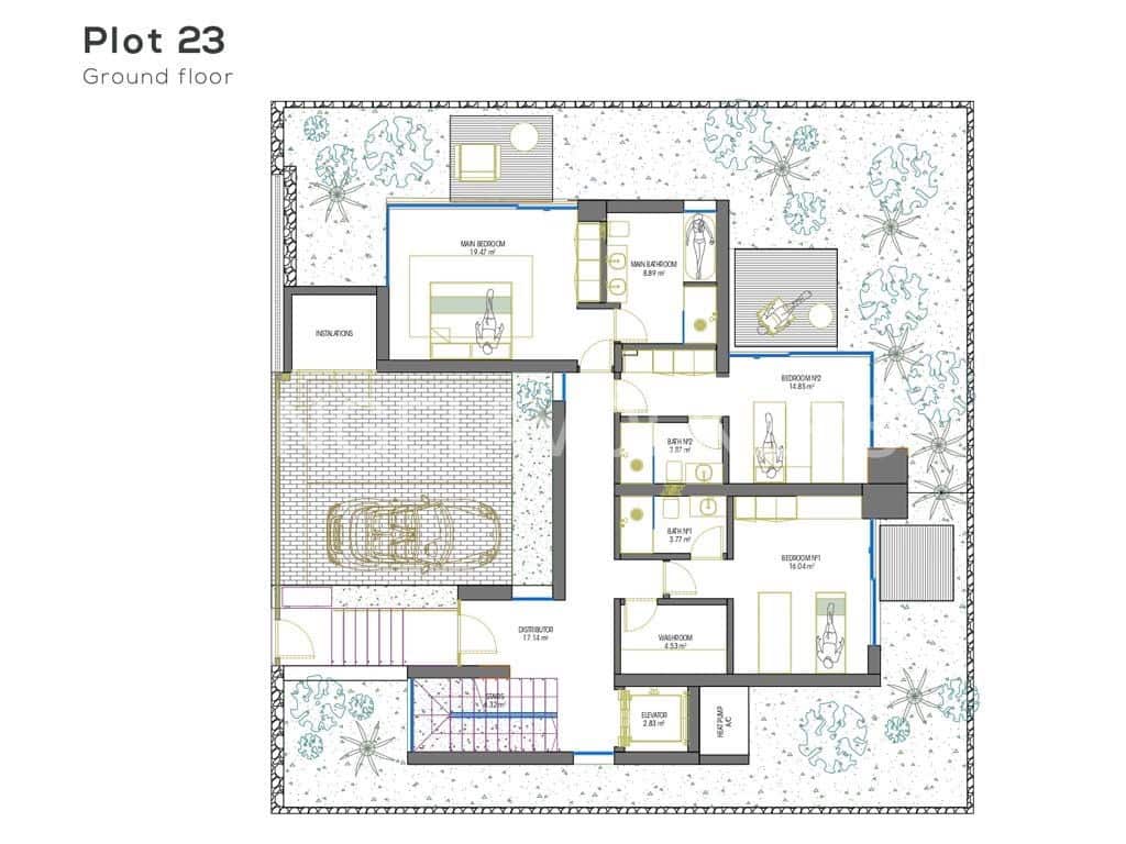 3 soverom Villa til salgs i Costa Adeje med svømmebasseng - € 1 590 000 (Ref: 8500579)