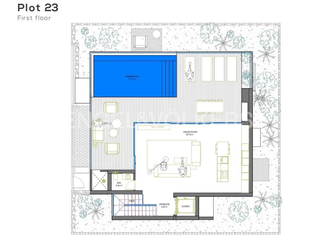 3 soverom Villa til salgs i Costa Adeje med svømmebasseng - € 1 590 000 (Ref: 8500579)