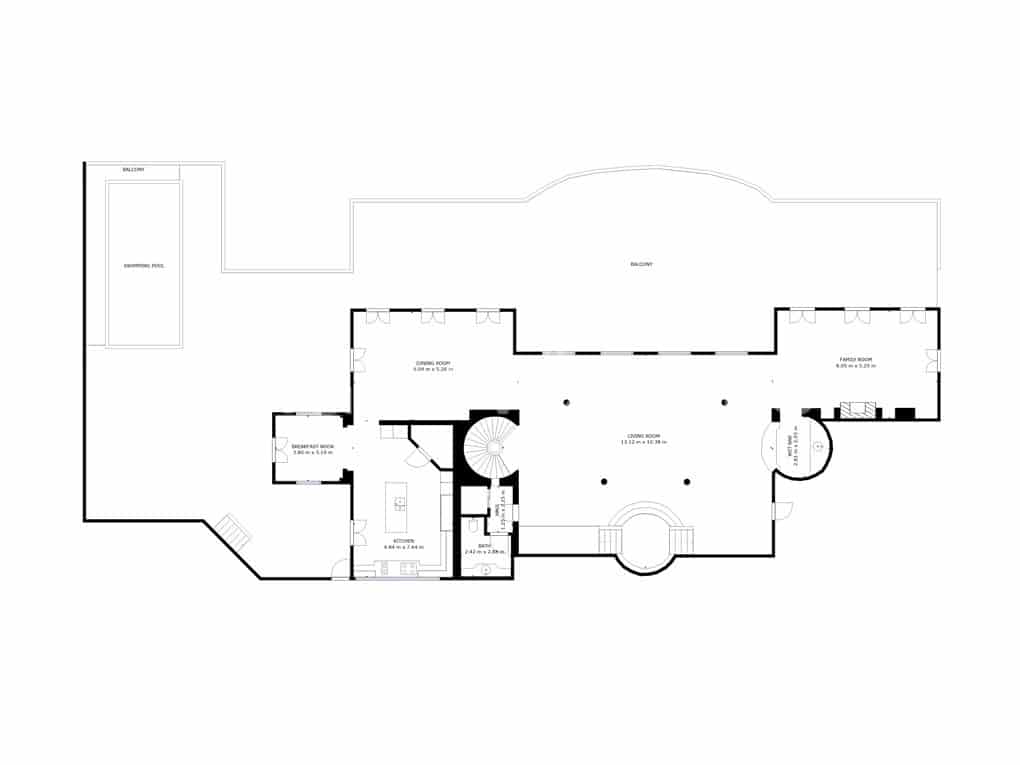 5 soveværelse Villa til salg i San Eugenio med swimmingpool garage - € 7.500.000 (Ref: 8699280)