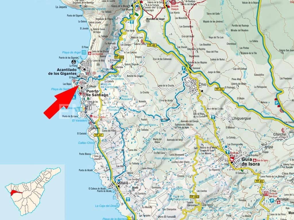 3 Zimmer Apartment zu verkaufen in Santiago del Teide mit Pool Garage - 890.000 € (Ref: 9201710)