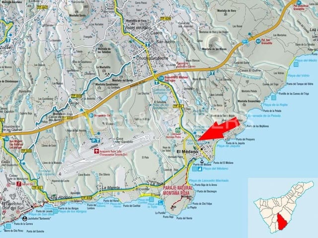 2 soverom Leilighet til salgs i El Medano, Granadilla de Abona med svømmebasseng - € 345 000 (Ref: 9210353)