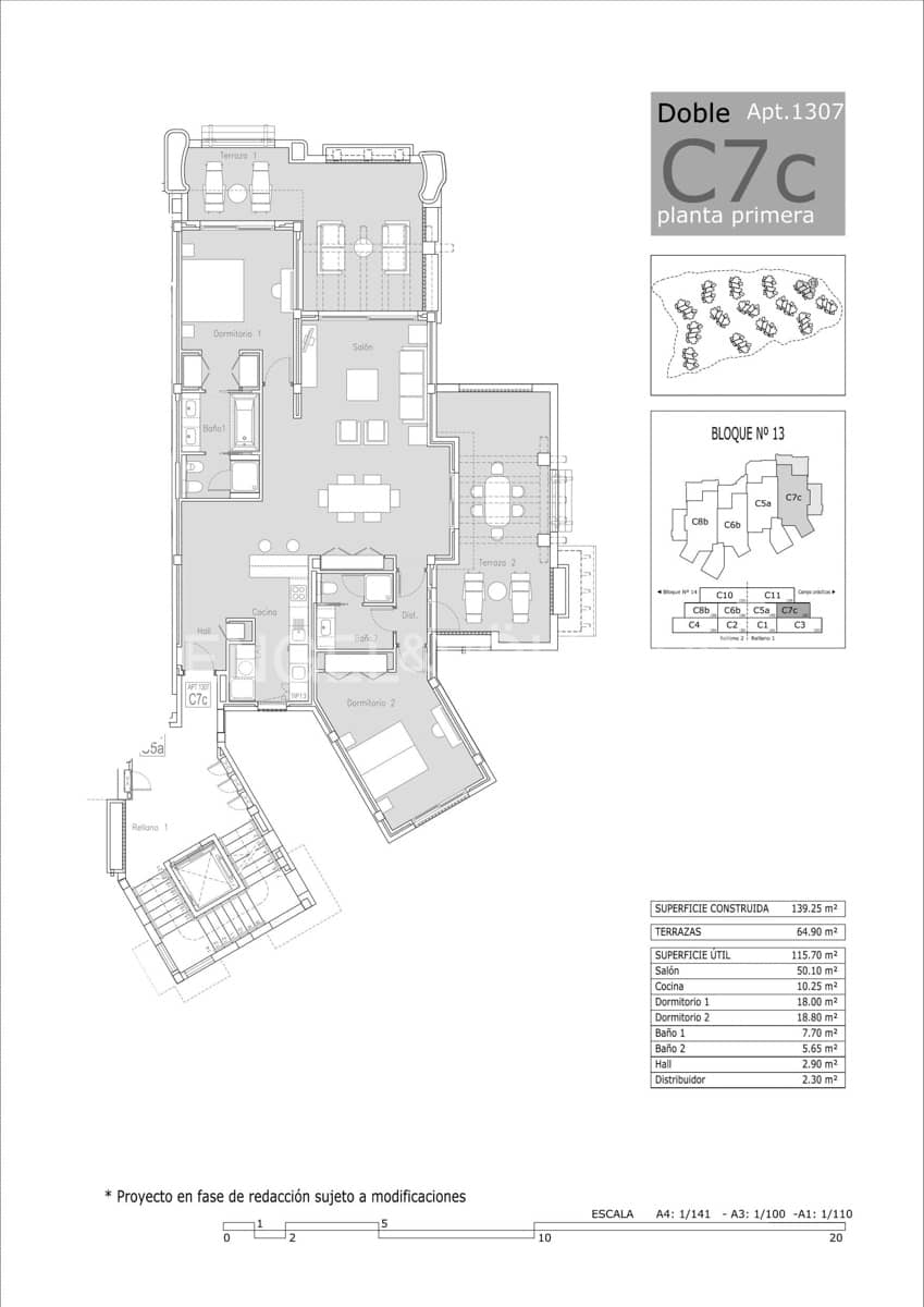 2 makuuhuone Huoneisto myytävänä paikassa Guia de Isora mukana uima-altaan 
autotalli - 1 149 000 € (Ref: 9368940)