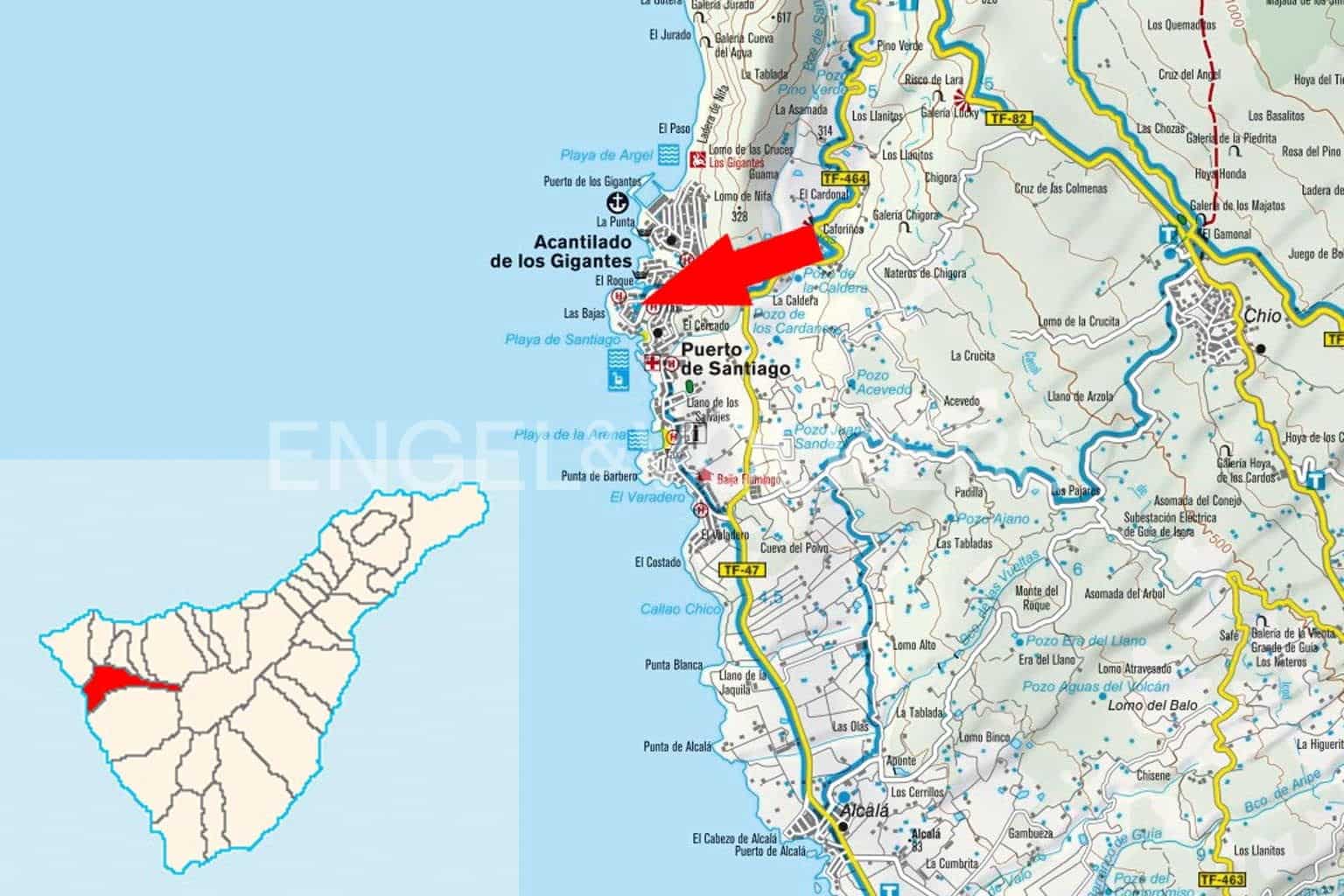 2 bedroom Apartment for sale in Santiago del Teide - € 560,000 (Ref: 9409768)