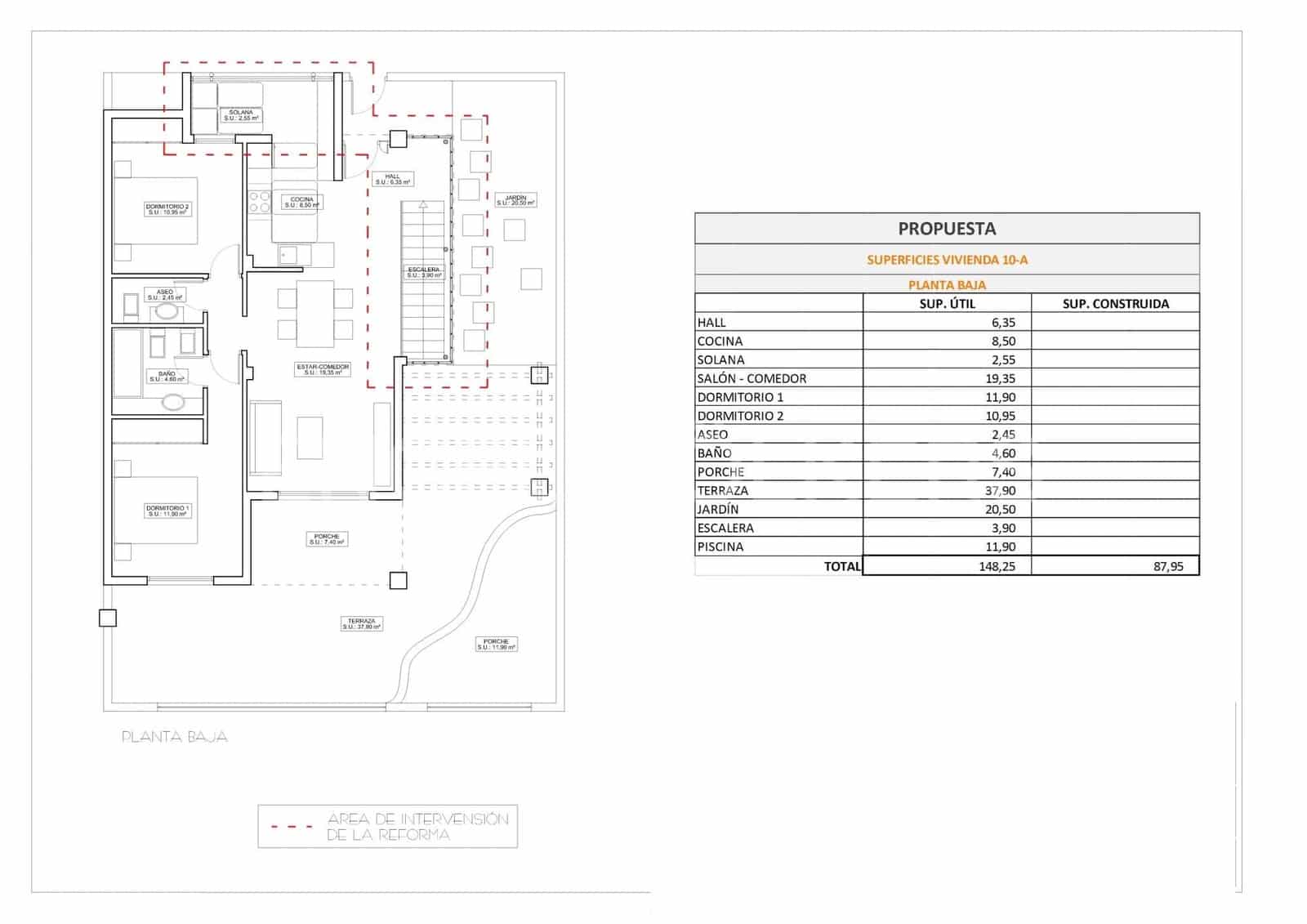 3 bedroom Villa for sale in San Eugenio with pool garage - € 870,000 (Ref: 9444500)