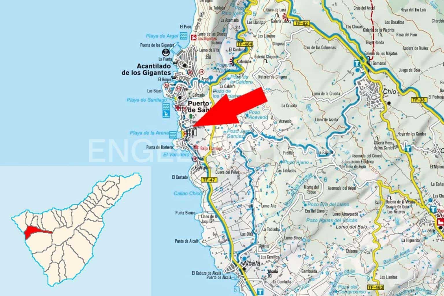 5 makuuhuone Huvila myytävänä paikassa Playa de la Arena mukana uima-altaan 
autotalli - 1 950 000 € (Ref: 9471503)