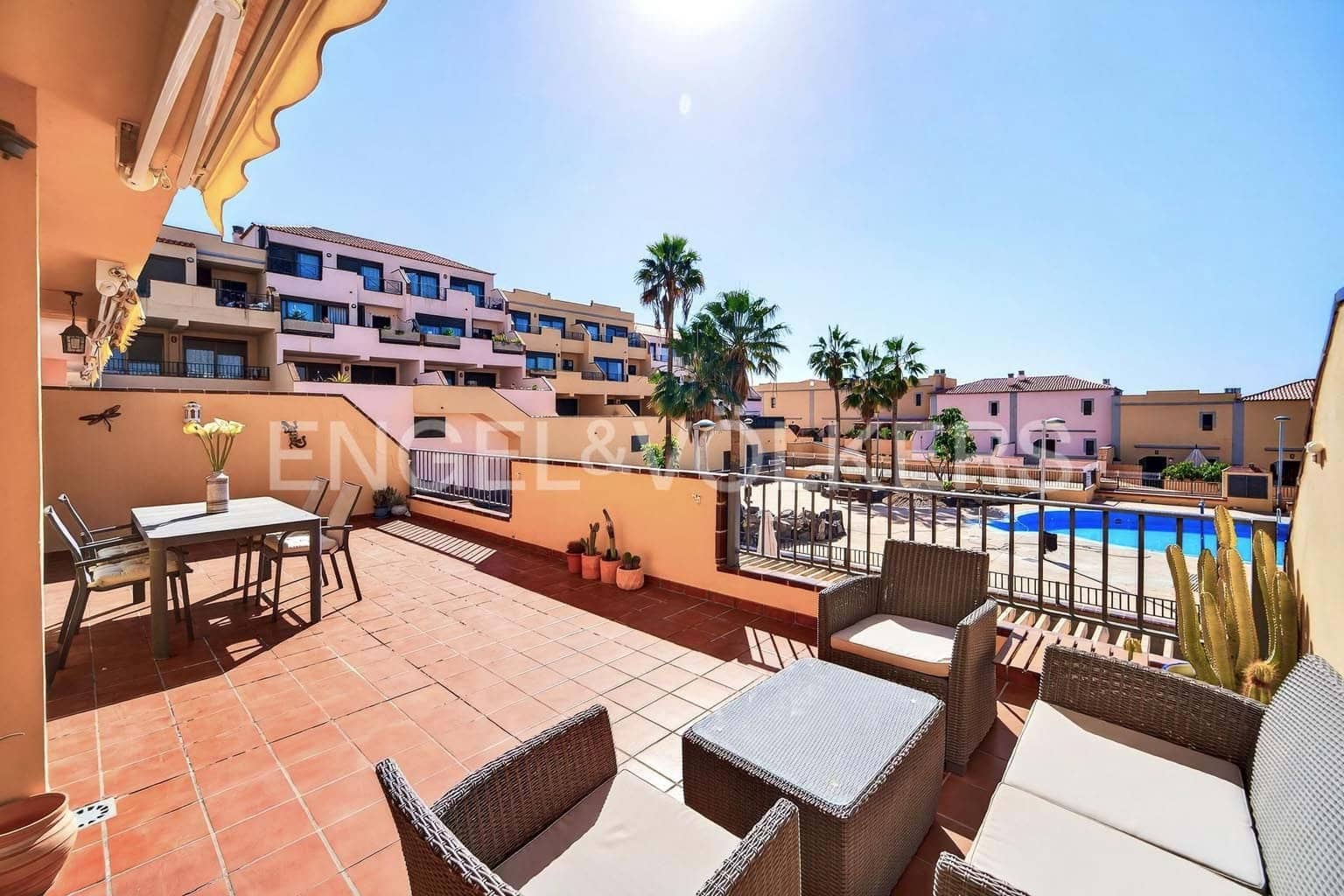 2 chambre Appartement à vendre à Callao Salvaje avec piscine garage - 448 000 € (Ref: 9641027)