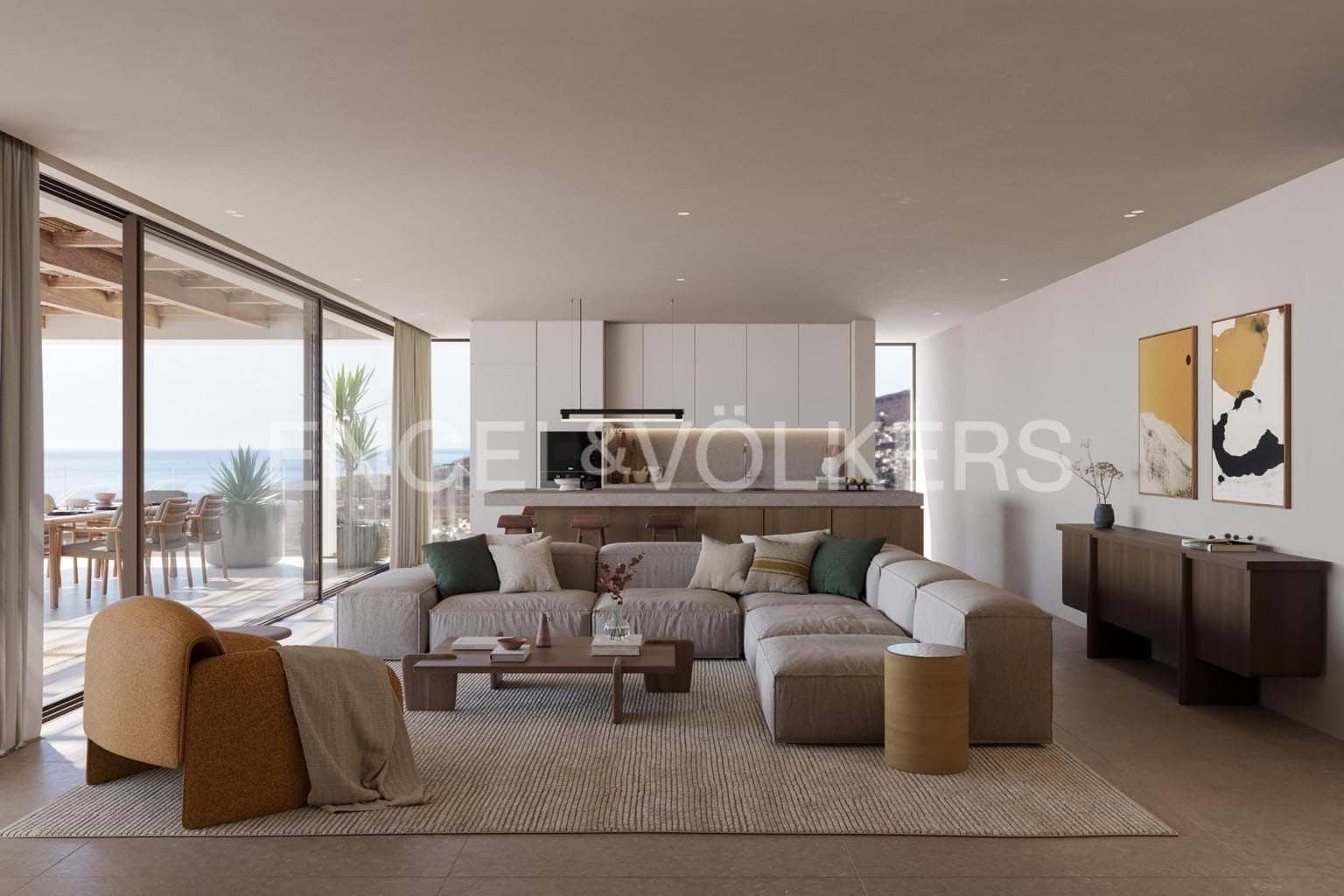 3 sypialnia Apartament na sprzedaż w La Caleta z basenem - 2 200 000 € (Ref: 9652350)