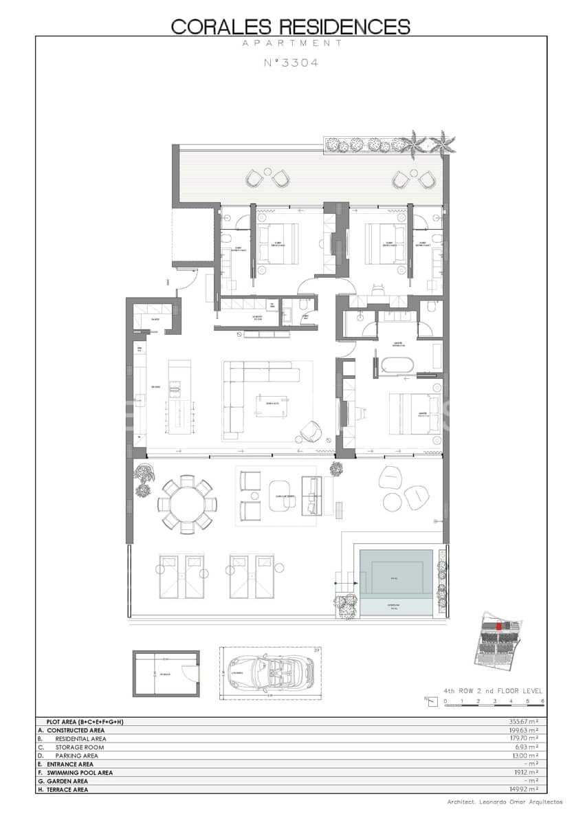 3 sypialnia Apartament na sprzedaż w La Caleta z basenem - 2 200 000 € (Ref: 9652350)